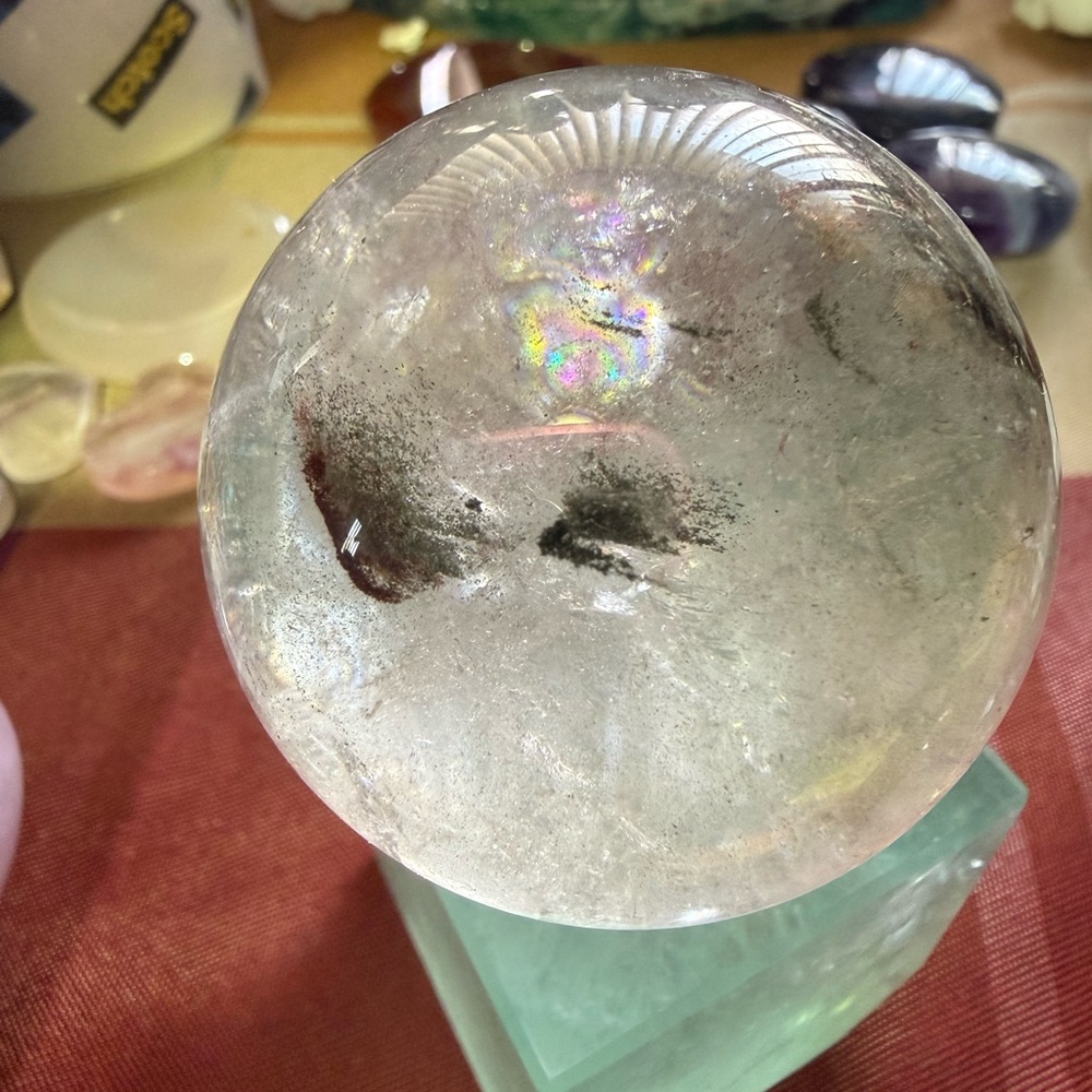 Big Garden Quartz Sphere